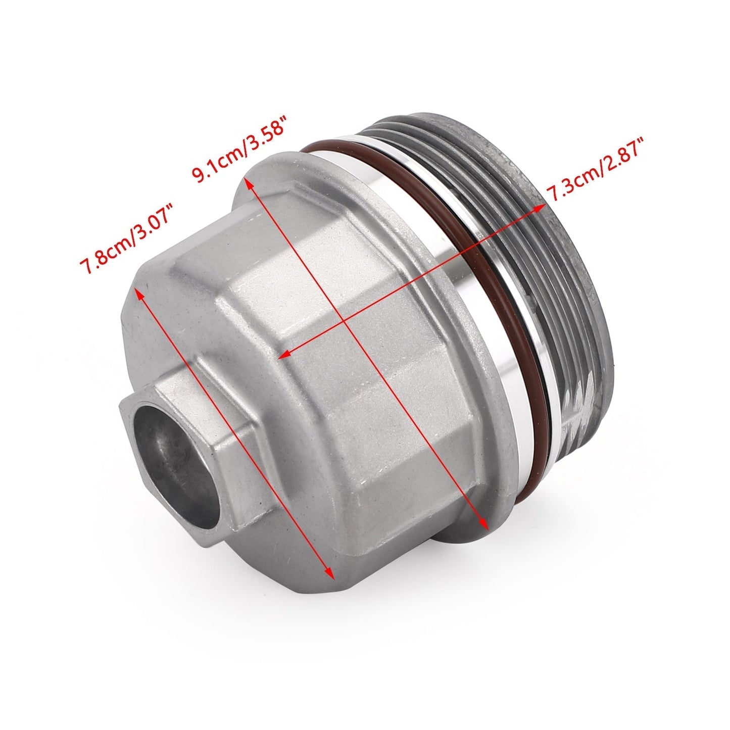 2007-2008 For BMW Mini Cooper Conv, w/o supercharged option Oil Filter Housing Cover Cap 79J106 04693352AA