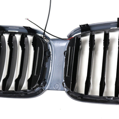 2018-2021 Gloss Black Front Kidney Mesh Grill Grille Fit BMW X4 G02 X3 G01 G08
