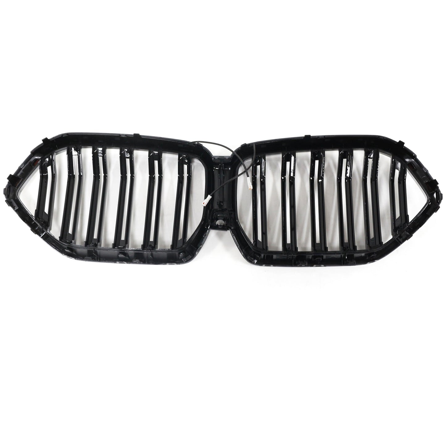 2020-2022 BMW X6 G06 M50i Gloss Black Front Bumper Grille W/Camera Hole