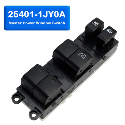 2008-2010 C11 TIIDA JPN MAKE Master Power Window Switch 25401-1JY0A 25401-EW70A