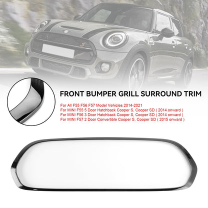 2014-2021 Mini F56 3 Door Hatchback Cooper S, Cooper SD Front Grill Grille Surround 51137449207 Generic