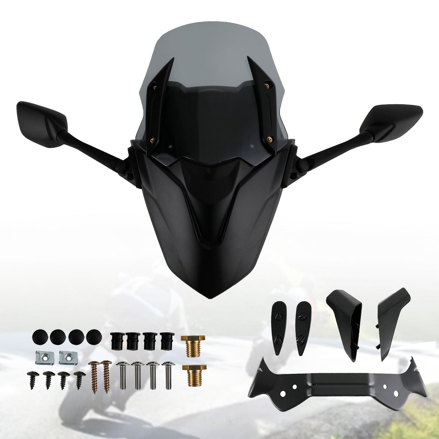 Pare-brise de moto ABS adapté pour Yamaha NMAX155 N-MAX 155 2021-2022