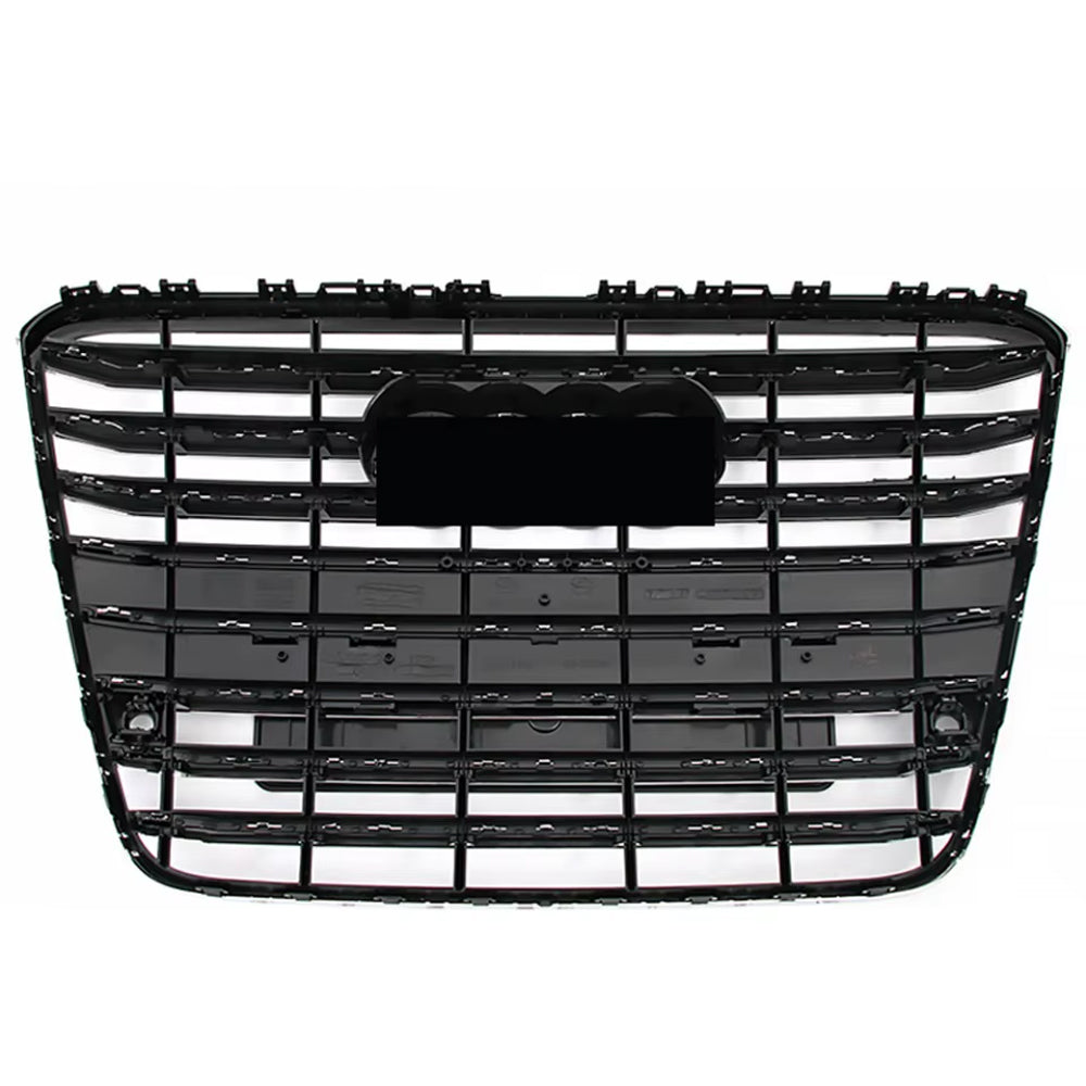 2010-2014 Audi A8 D4 High Quality ABS Chrome Black Front Bumper Grill 4H0853651