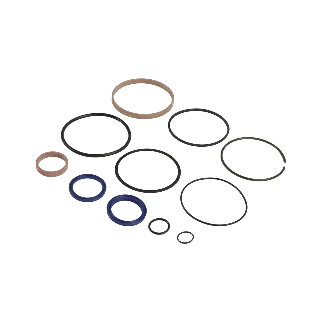 Champoo Hydraulic Log Splitter Rebuild Seal Kit For 4.0" Bore X 1.75" Rod Cylinde