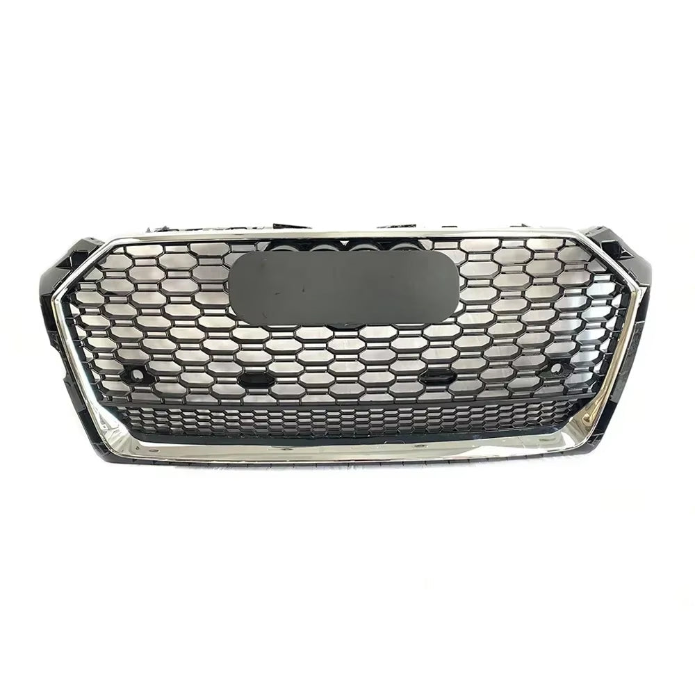 2017-2019 Audi A5 S5 F5 To RS5 Style Bumper Grill Upper Grille With Quattro