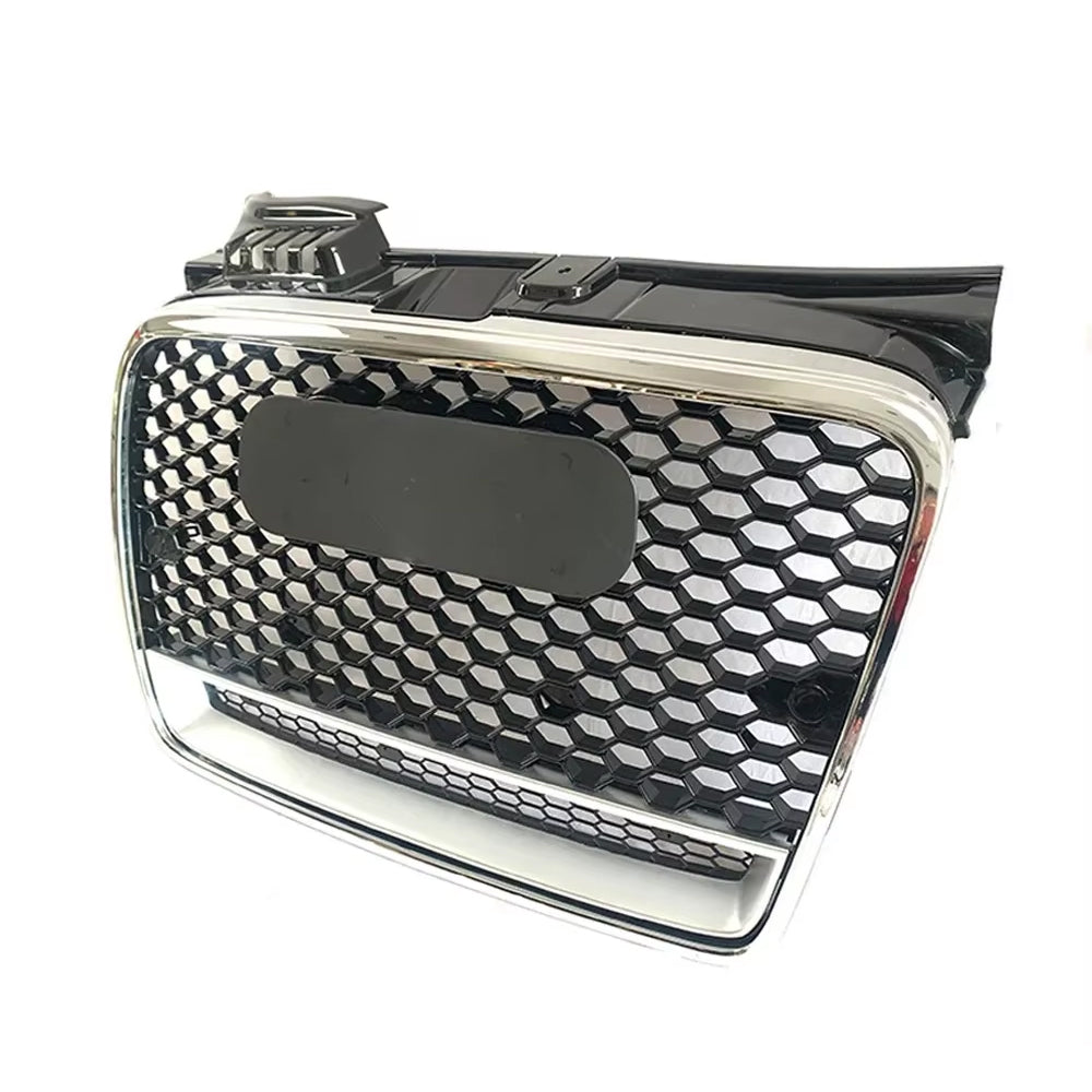 Audi 2004-2008 A4 S4 B7 To RS4 Style Upper Grill High Quality Bumper Grille