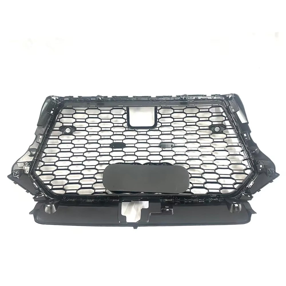 2017-2019 Audi A3 8VPA To RS3 Style High Quality Honeycomb Chrome Grille With ACC