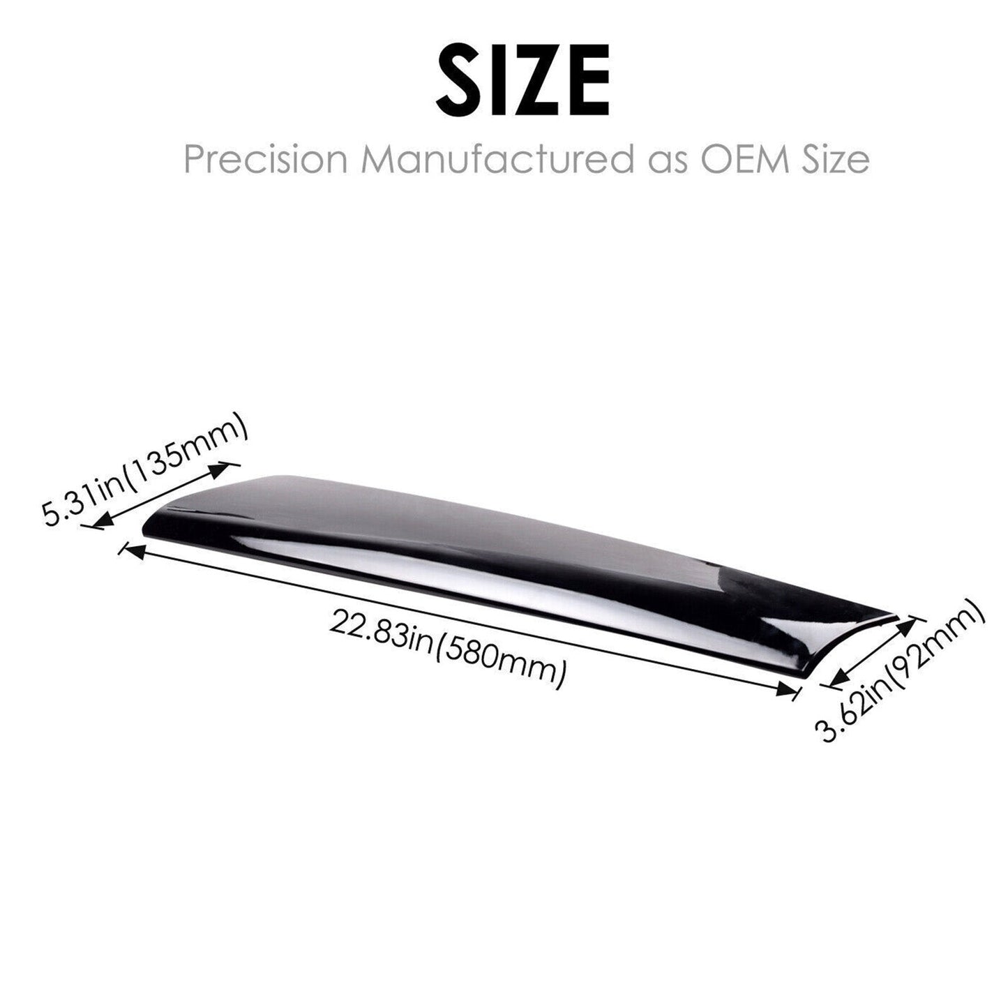 2002 MINI Cooper R50 R53 Left+Right Front Windshield Post Trim 51137128157 51137128158