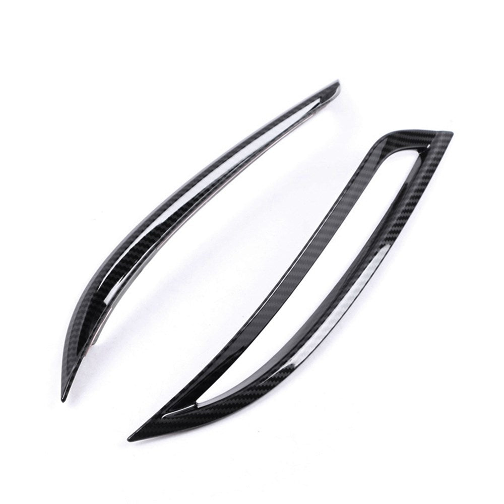 Garniture de couvercle de feu antibrouillard arrière en fibre de carbone pour Tesla Model 3 2019-2022