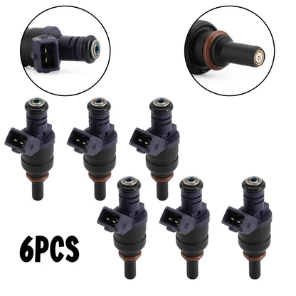 2001-2006 BMW X5 3.0L 6PCS Fuel Injectors 13641439800