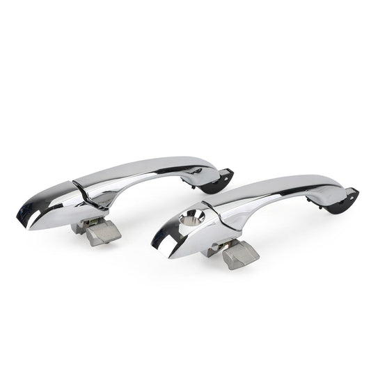 Lot de 4 poignées de porte extérieures chromées 4589009AH pour Chrysler 300/300C 2005-2010