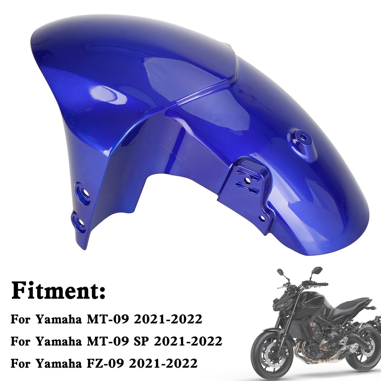 Carénage de garde-boue avant pour Yamaha MT-09 FZ-09 MT09 SP 2021-2022