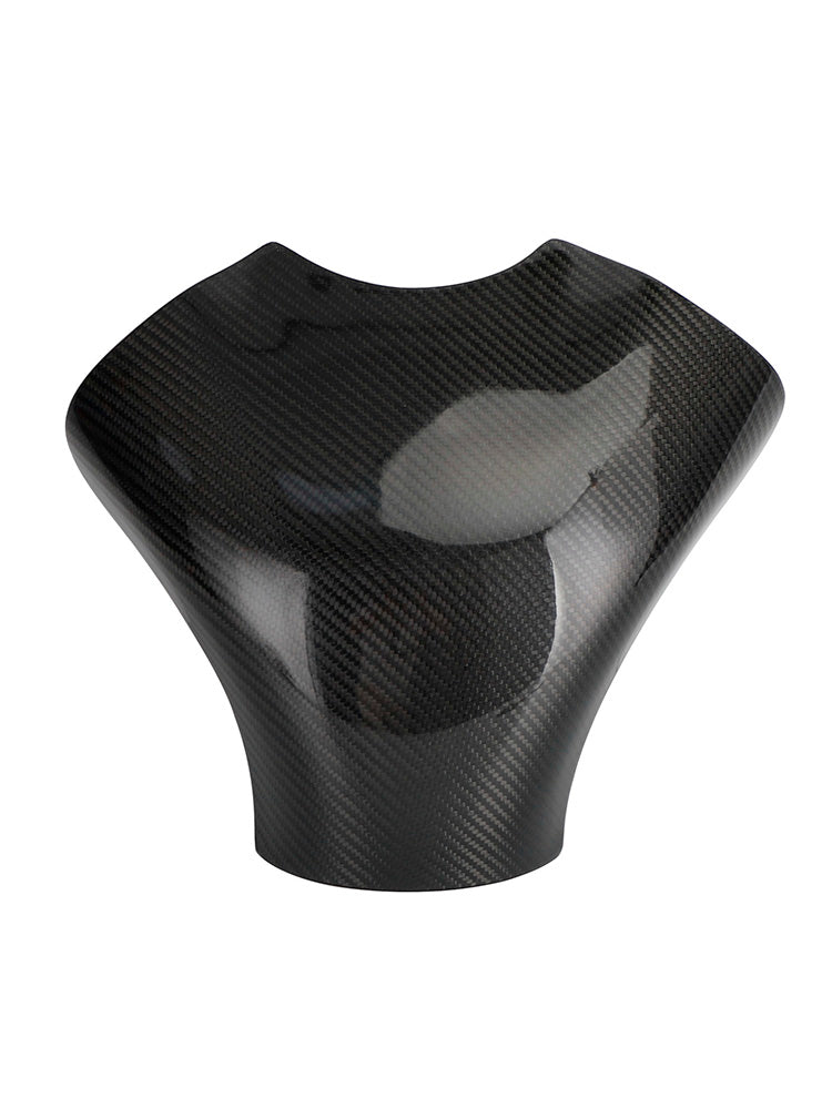 Protection de carénage de panneau de couvercle de réservoir d'essence pour Kawasaki Ninja ZX-6R 2007-2008 en carbone