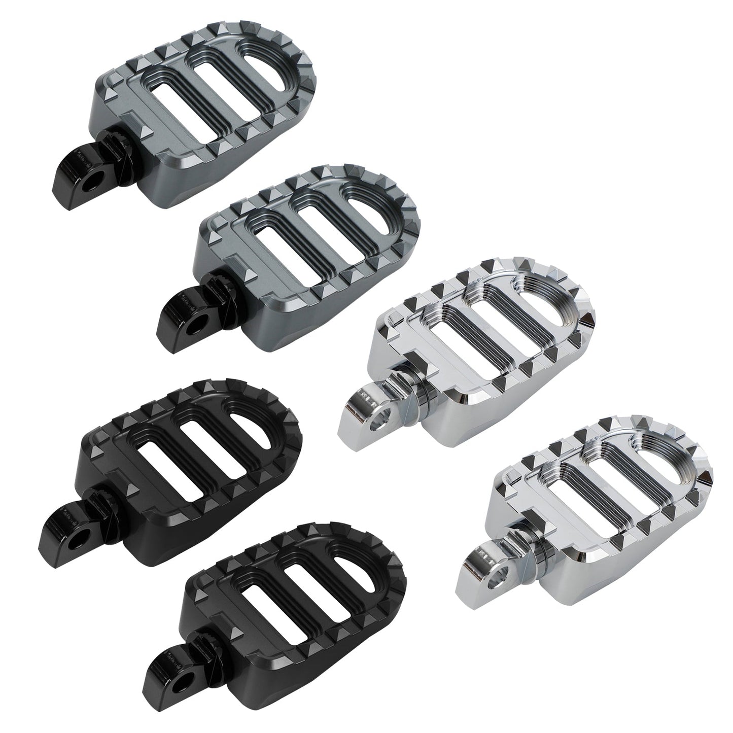 Repose-pieds avant pour Dyna Sportster 883 Electra Glide Road Glide