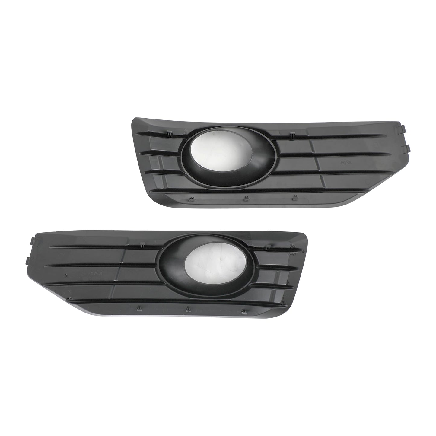 Volkswagen 2010-2015 Transporter Caravelle T5 T5.1 S-Line Fog Lamp Light Cover Insert S-line Grill Gloss Black