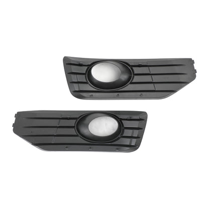 Volkswagen 2010-2015 Transporter Caravelle T5 T5.1 S-Line Fog Lamp Light Cover Insert S-line Grill Gloss Black