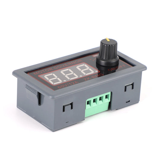 Controlador de velocidad del motor PWM DC 12 V, 24 V, 60 V, 500 W, regulador de velocidad ajustable