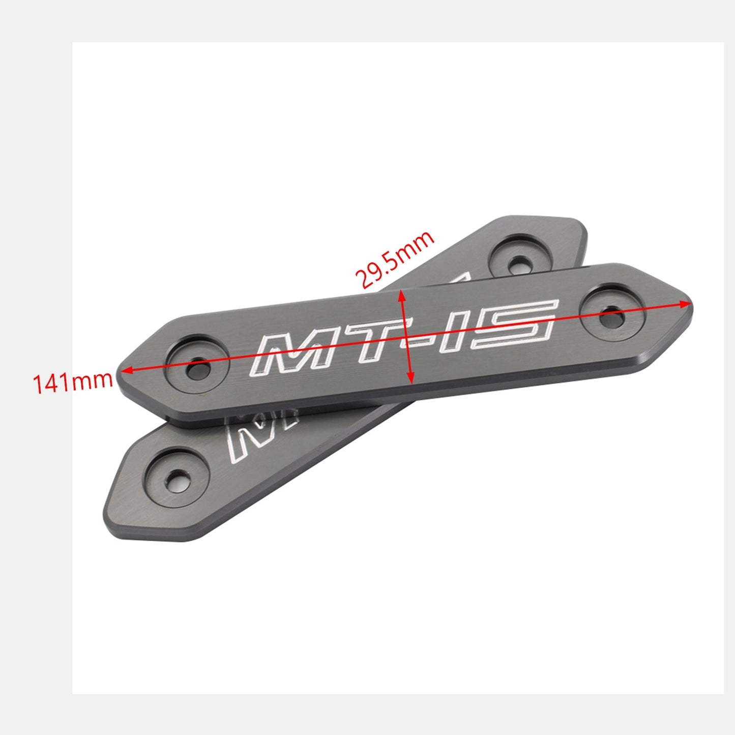 Cubierta de carrocería de aleación de aluminio para Yamaha MT 15 MT-15 MT15 2018-2020