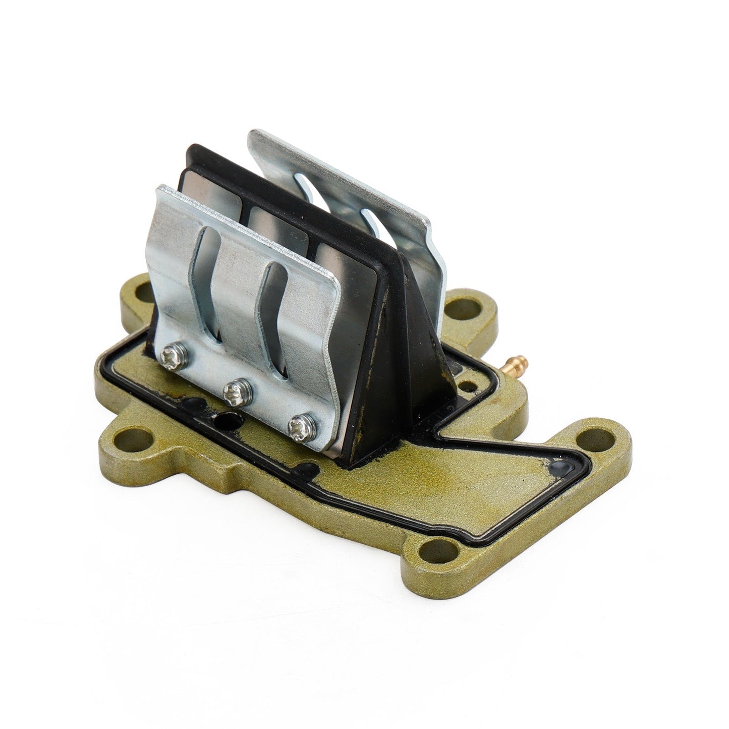 63V-13610-00 Conjunto de válvula de láminas 63W-13610 para motores fueraborda Yamaha de 2 tiempos de 9,9 HP y 15 HP