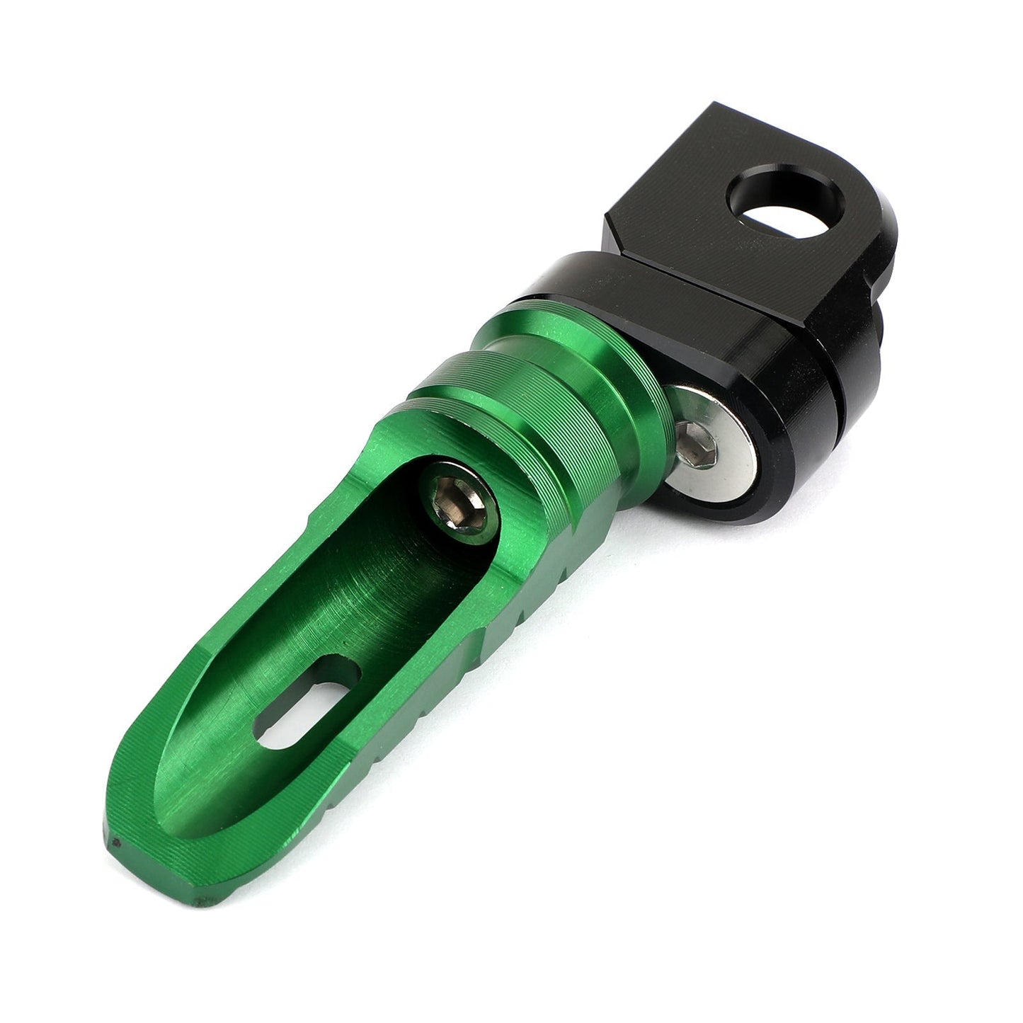 Reposapiés delanteros KAWASAKI Z250/SL 13-17 Estriberas verdes