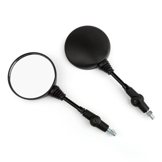 Rétroviseurs latéraux personnalisés de 10 mm pour moto Kawasaki KL250, KL600, KL650