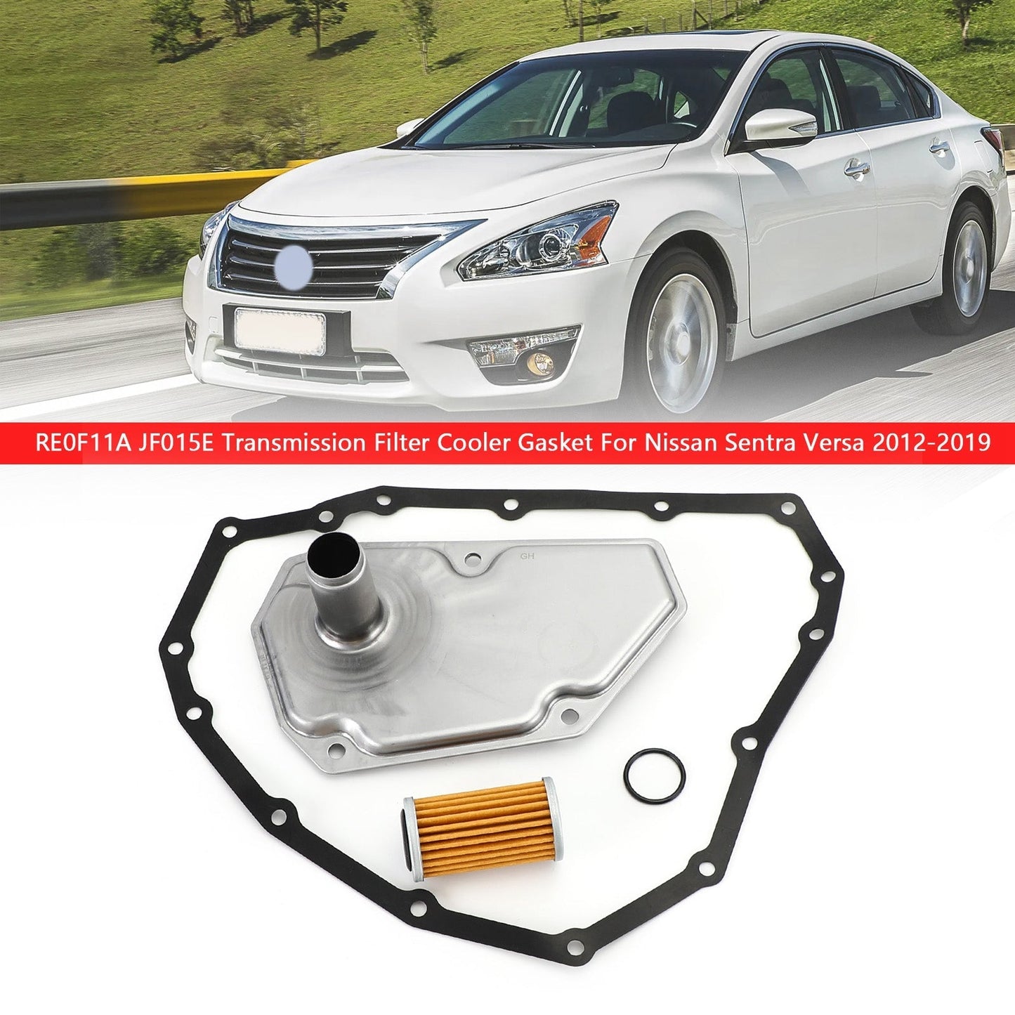 Joint de filtre de transmission générique pour Nissan Sentra Versa RE0F11A JF015E (12-19)