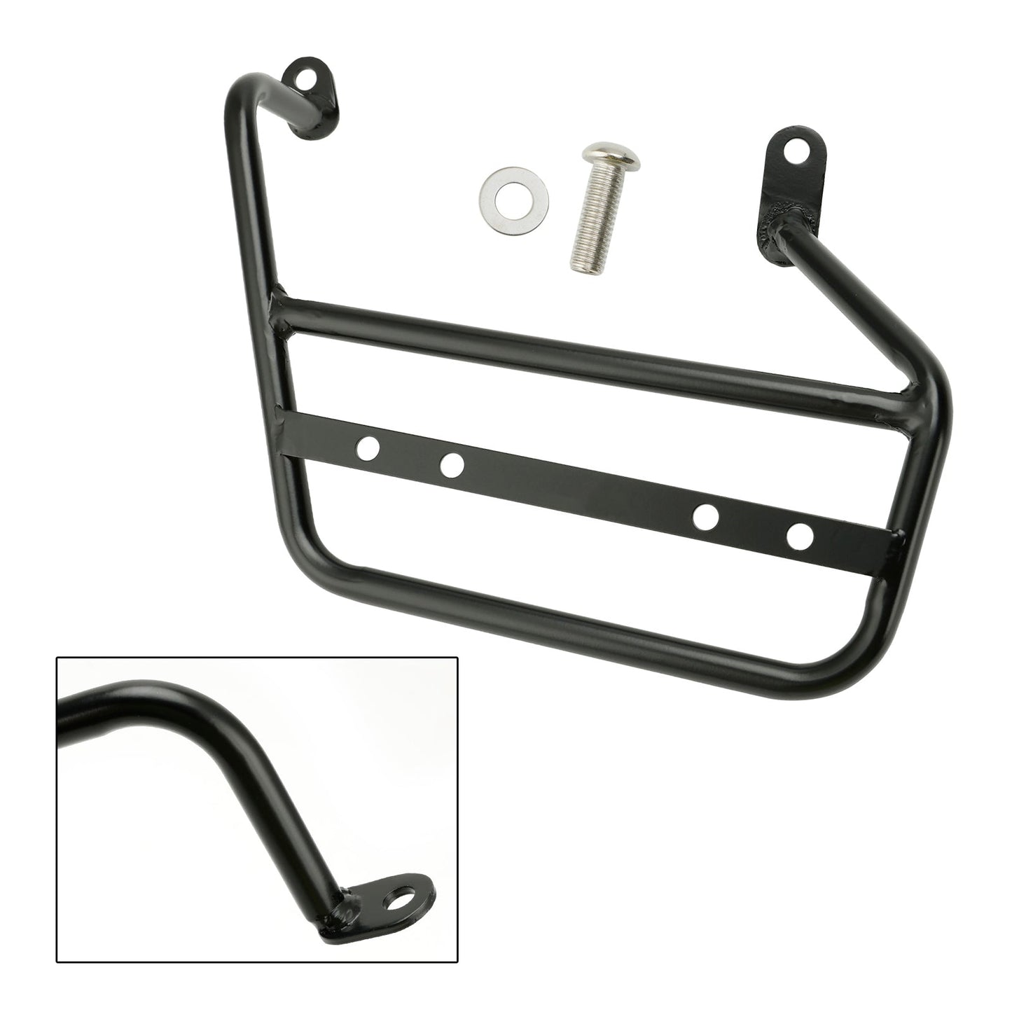 17-23 HONDA CB2200 EX RS Side Saddle Bag Mounting Bracket Black Right