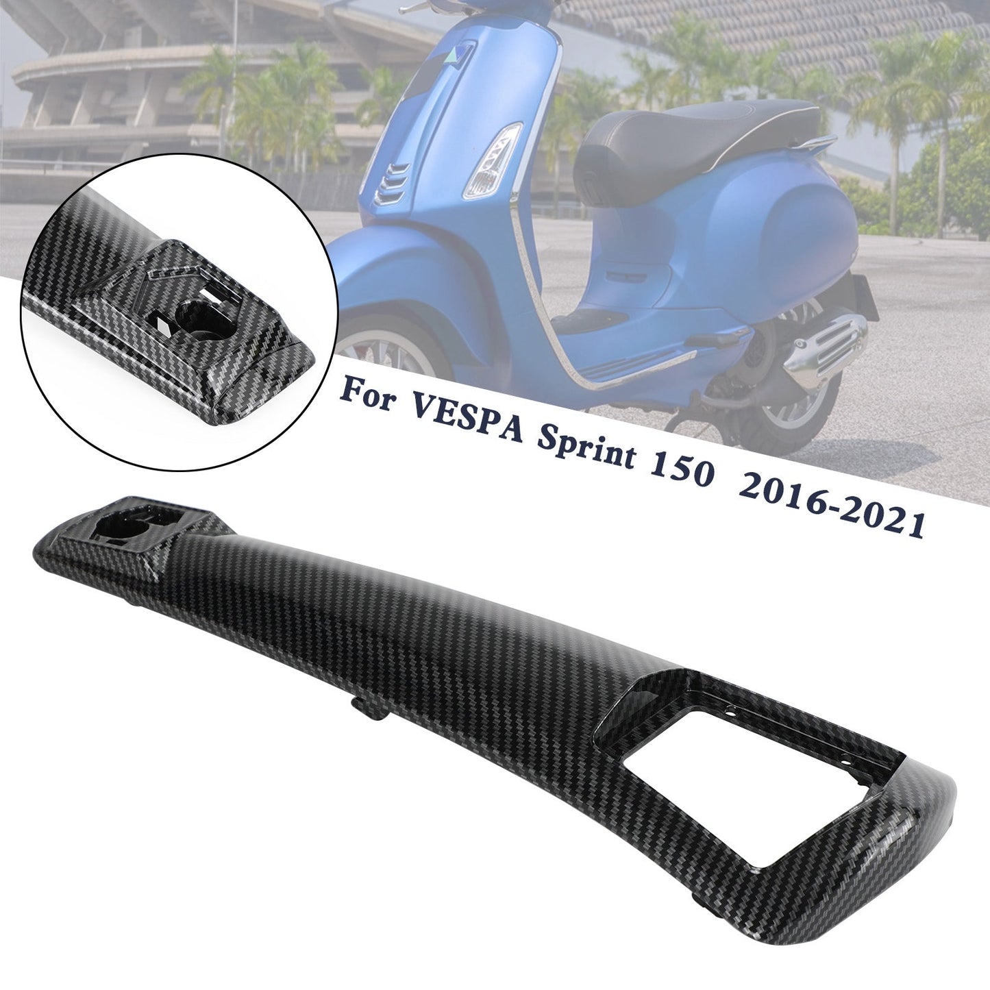 Carenado de bocina de dirección ABS para VESPA Sprint Primavera 125/150 2014-2021