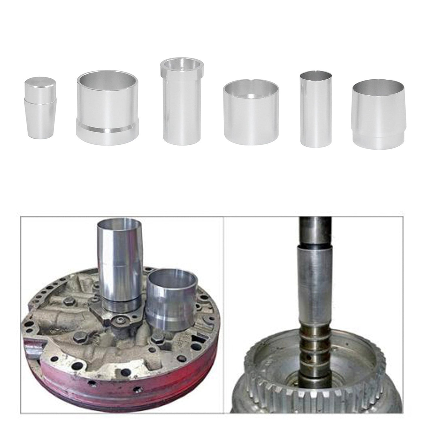 Outil d'installation/redimensionnement de joints d'arbre de turbine et de stator pour transmission GM