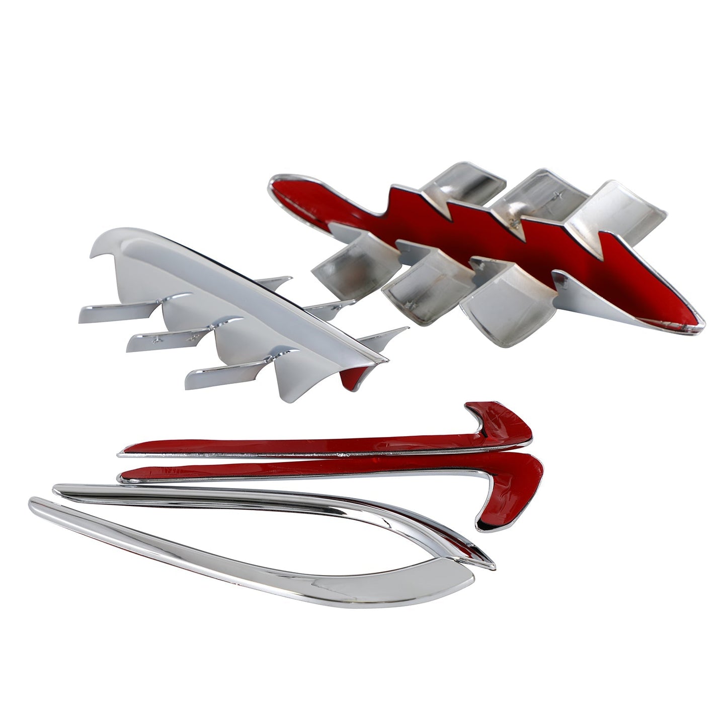 Carenado Honda Premier Shark Gills compatible con Honda GL1800 2001-2011 cromado