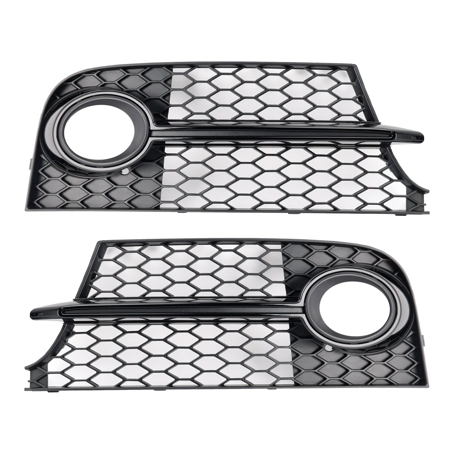 2011-14 Honeycomb Front Bumper Fog Light Grille Fit Audi TT MK2 S-Line TTS