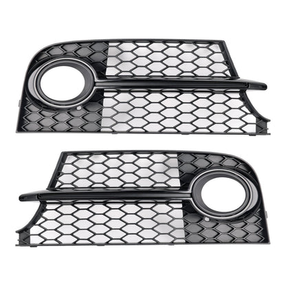 2011-14 Honeycomb Front Bumper Fog Light Grille Fit Audi TT MK2 S-Line TTS