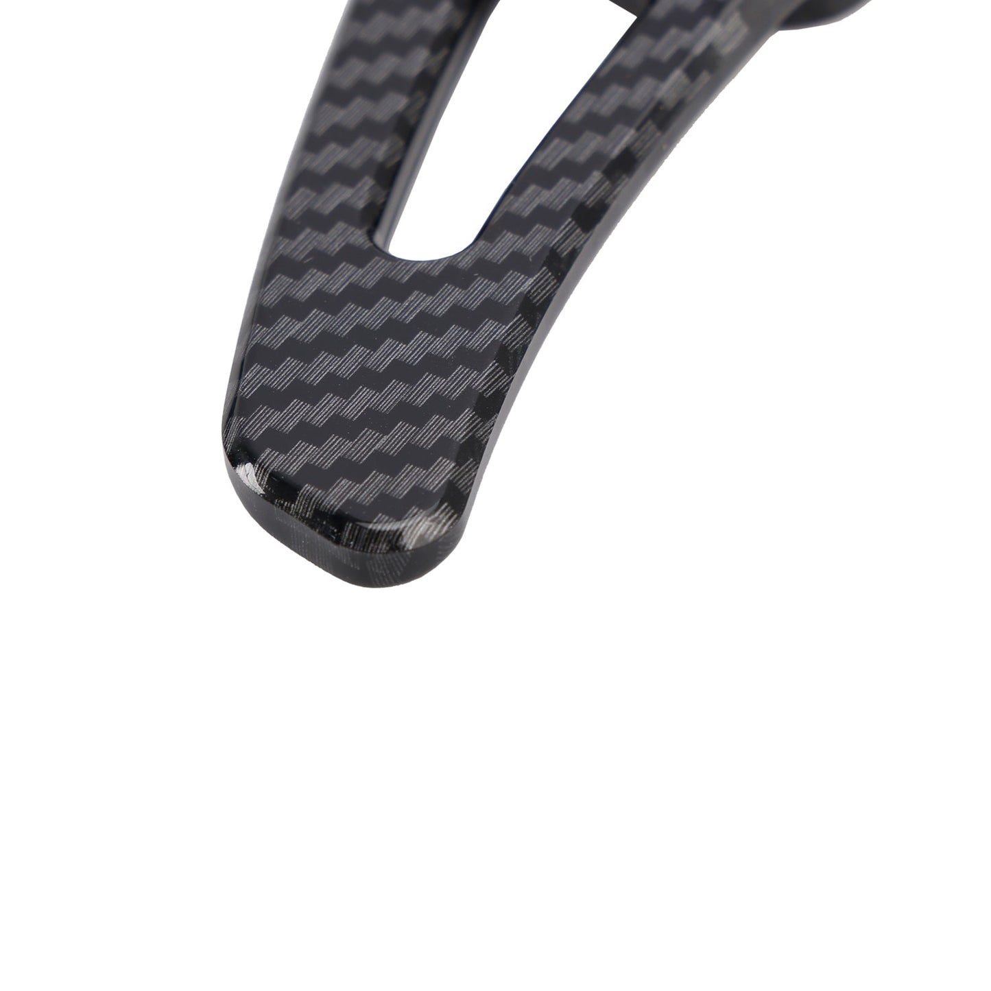2016-2018 Buick Lacrosse Cadillac CT6 XT5 Carbon Look Steering Wheel Paddle Shifter Extension Covers
