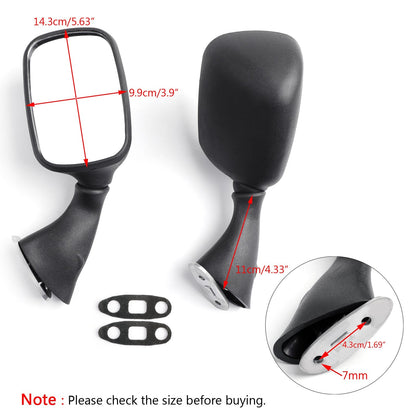 Suzuki GSXR 600 750 1000 2001-2002 HAYABUSA GSXR 1300 99-10 Mirrors