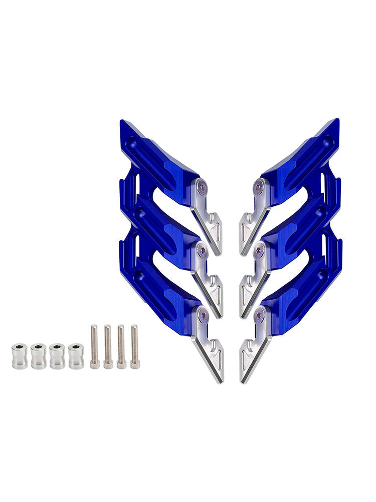 Guardabarros laterales y deslizadores de horquilla delantera CNC para Yamaha YZF-R15 V3 V4 2018-2022