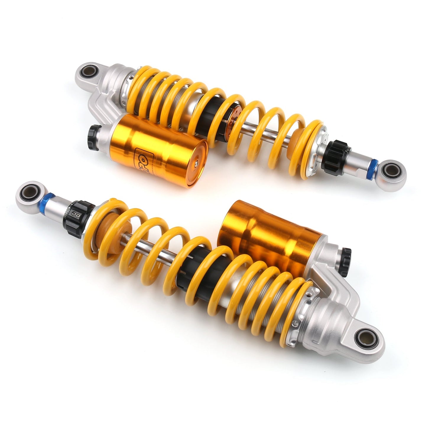 Amortiguadores traseros ajustables de 360 ​​mm y 14 pulgadas para Kawasaki Zephyr 750 Zephyr 110 pares dorados