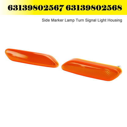 2010 - 2017 MINI R60 COUNTRYMAN Pair Side Marker Lamp Turn Signal Light Housing 63139802567 63139802568