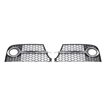 2011-14 Chrome Front Bumper Fog Light Grille Fit Audi TT MK2 S-Line TTS