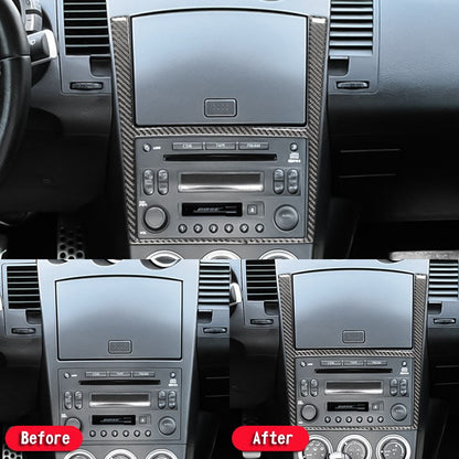 2003-2009 Nissan 350Z Carbon Fiber Interior GPS Navigation Panel Cover Trim