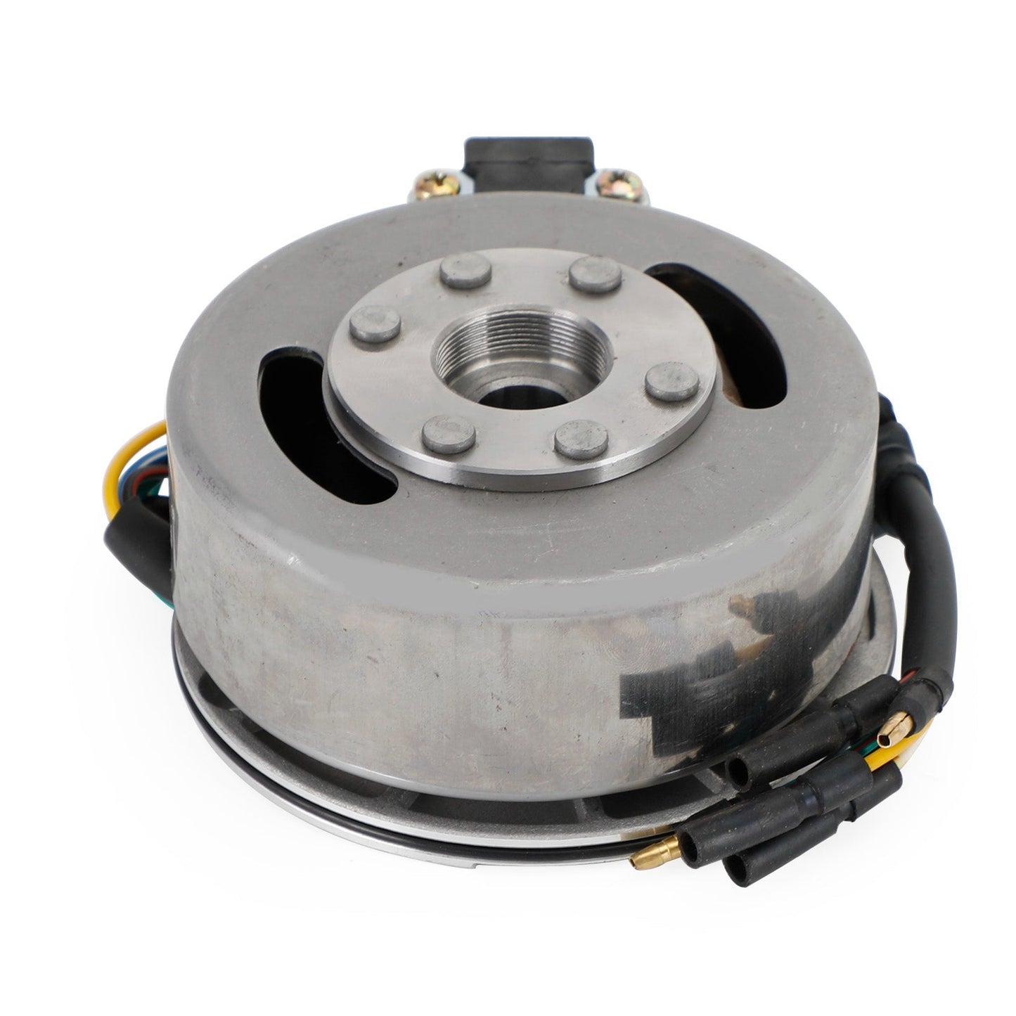Kit de rotor de volante con estator magnético de 6 cables para motos de cross de 50 cc, 70 cc, 90 cc, 110 cc y 125 cc