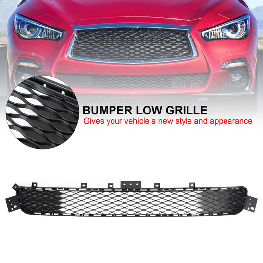 2014-2017 Infiniti Q50 Base Model Factory Style Front Bumper Lower Grill