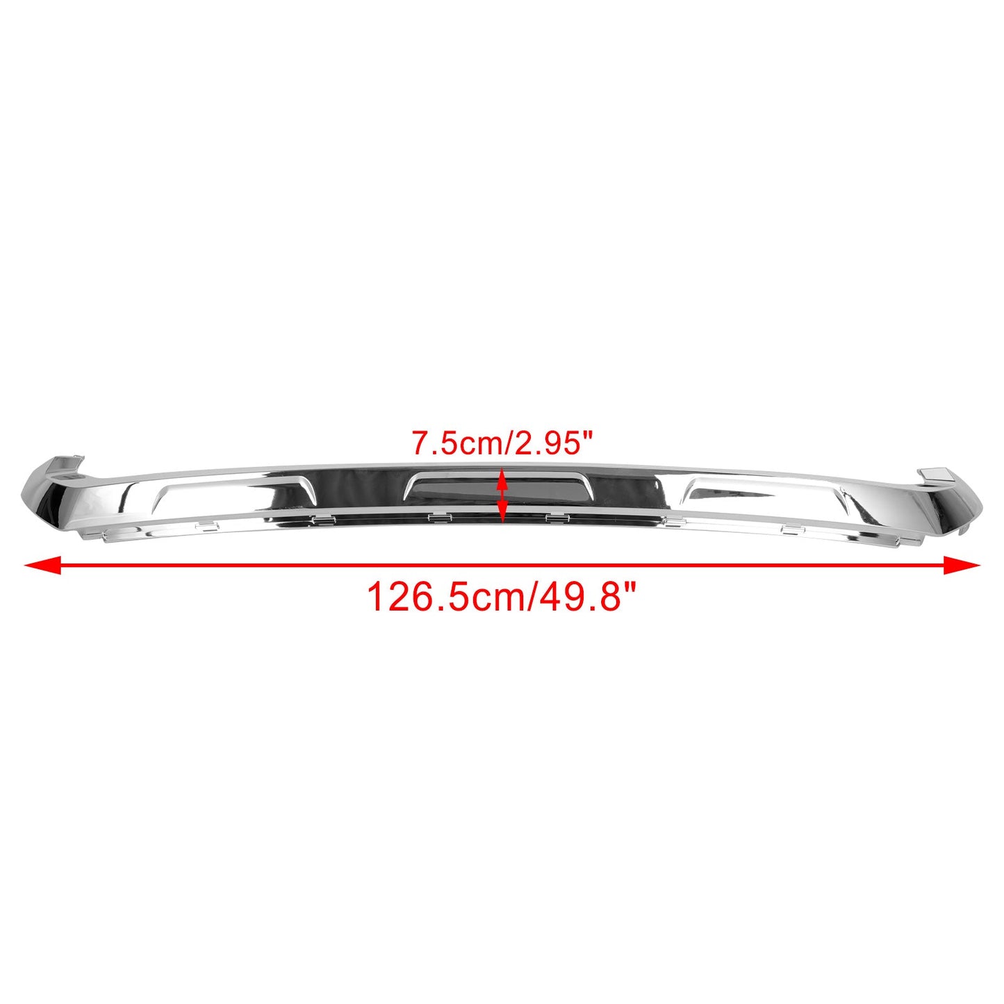 2016-2019 Lexus RX350 RX450 Base Model Front Bumper Cover Lower Grill Chrome Molding Generic