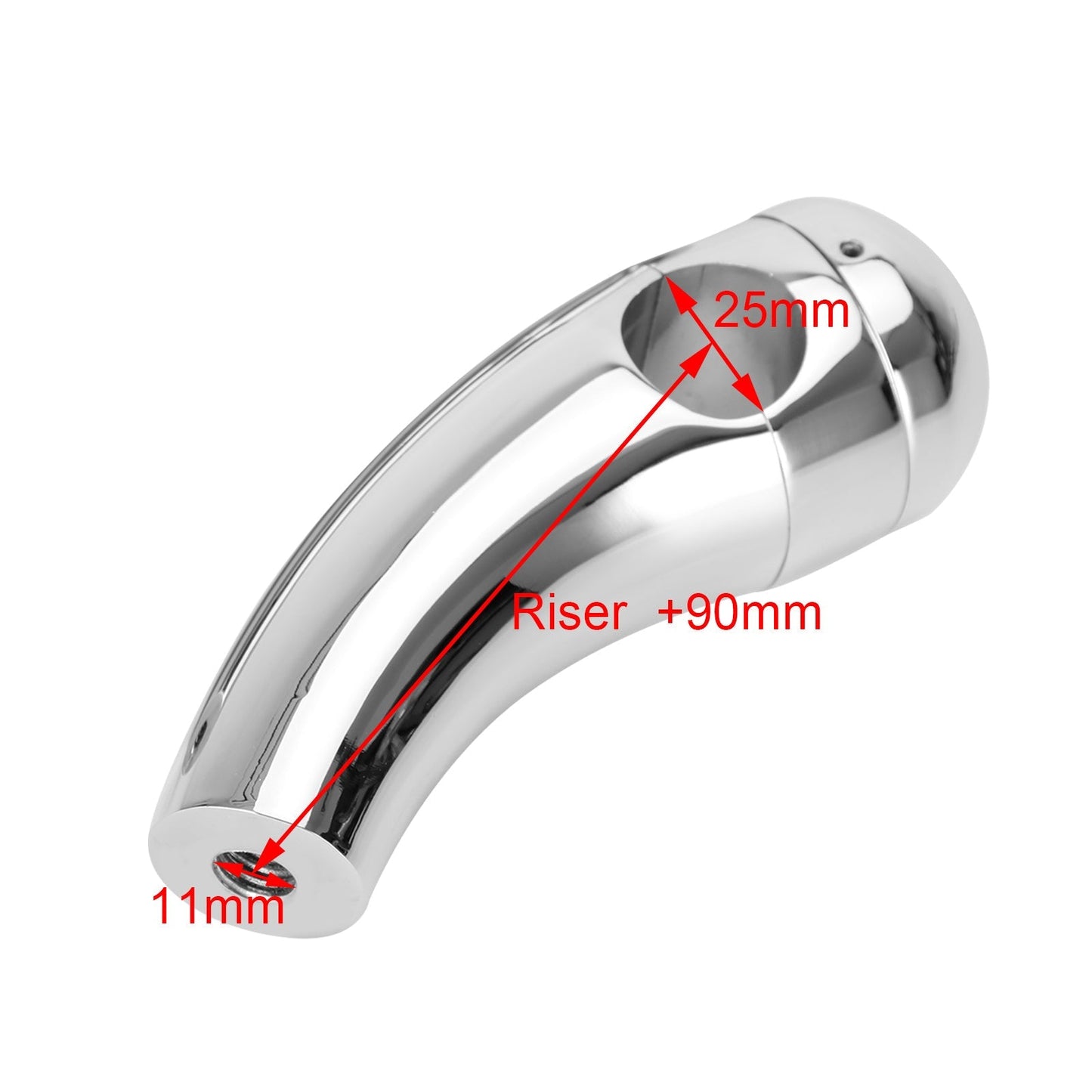 Elevadores de manillar de 3,5" para Yamaha V-Star 650, 110 Custom Classic y Road Star 1600