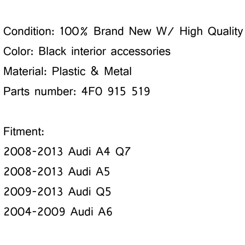Unité, fusible de protection contre les surcharges A4-A6 pour batterie Audi Q5 4F0915519 Q7