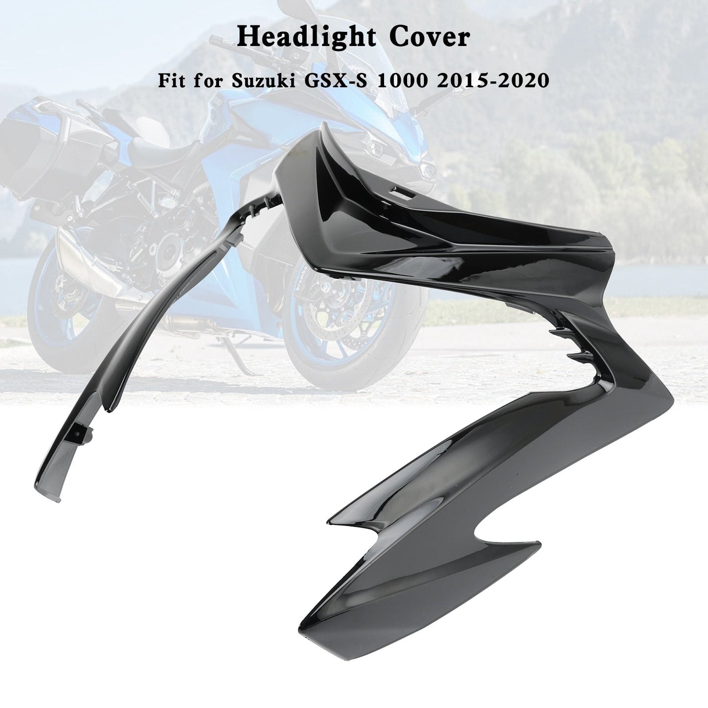Front Nose Headlight Cover Fairing For For Suzuki GSX-S 1000 2015-2020