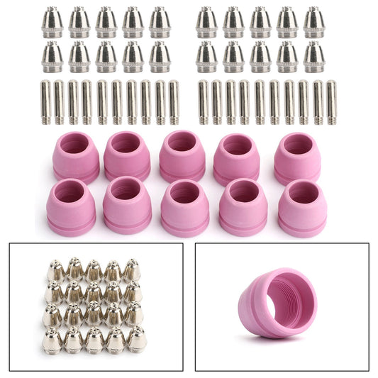 Consumibles para cortadora de plasma AG-60 SG-55, corte con antorcha de plasma (50 unidades)