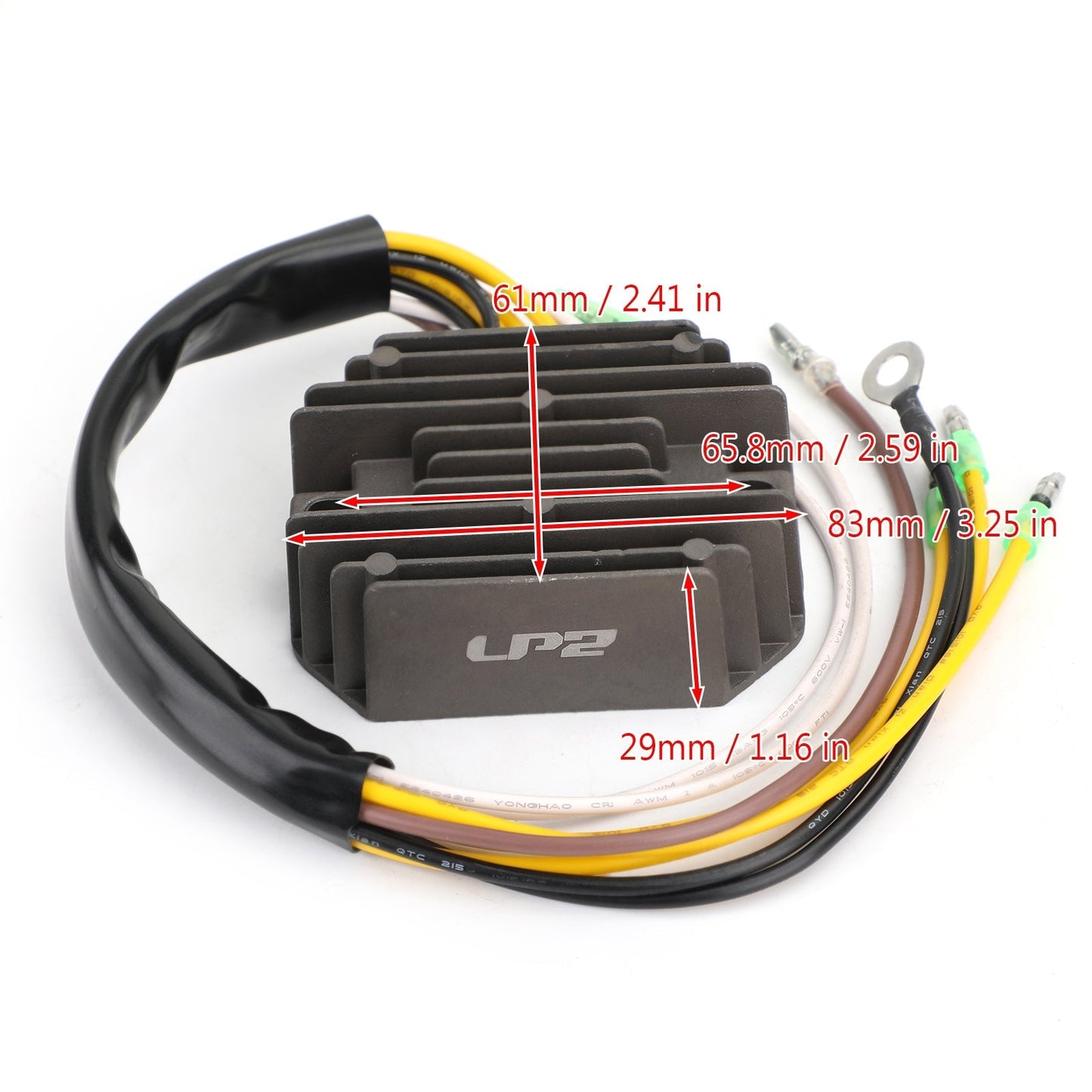 Redresseur de tension pour Suzuki DT150 DT175 DT2225 DT225 87-03 150 175 200 225 CV