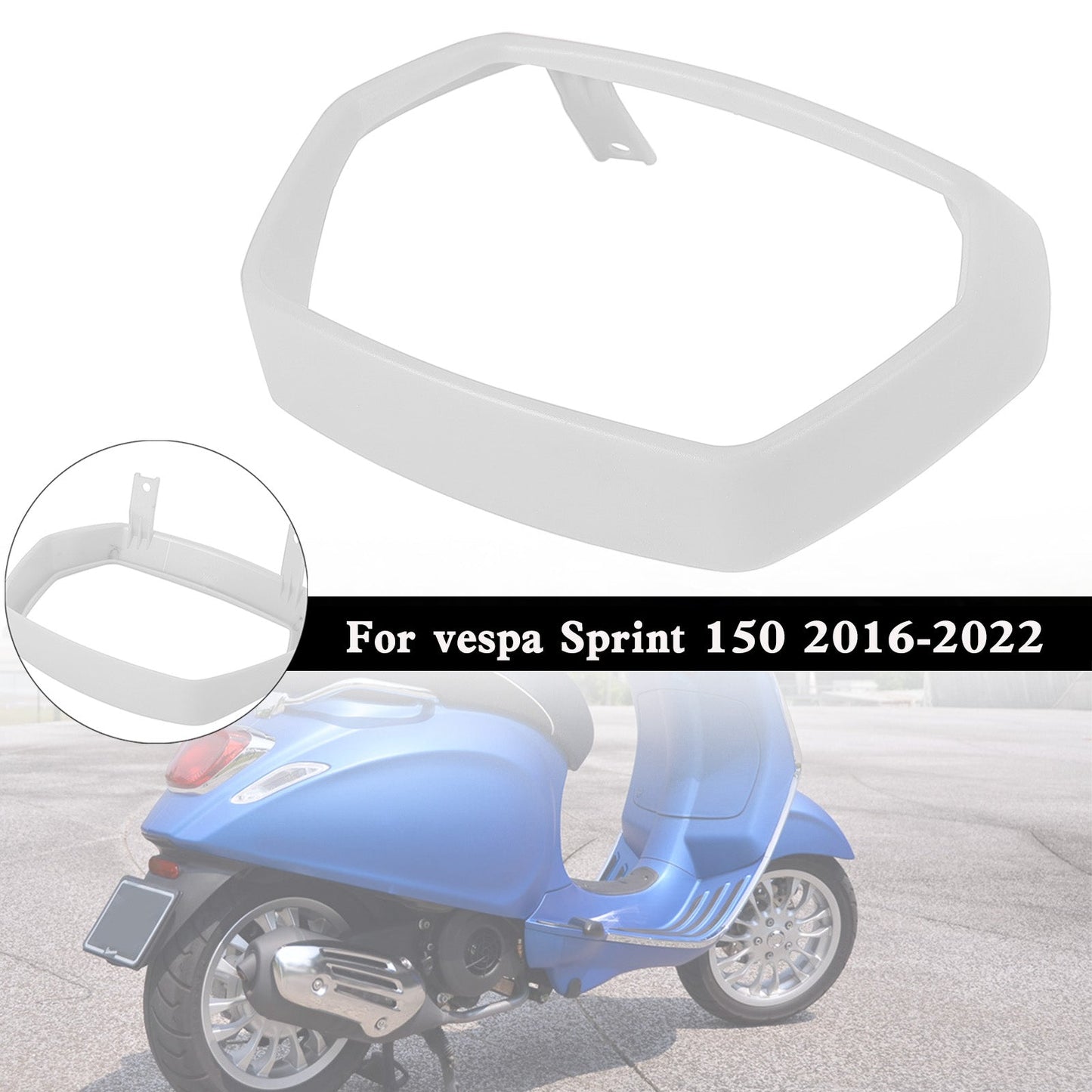 Cache-phare pour Vespa Sprint 150 2016-2022