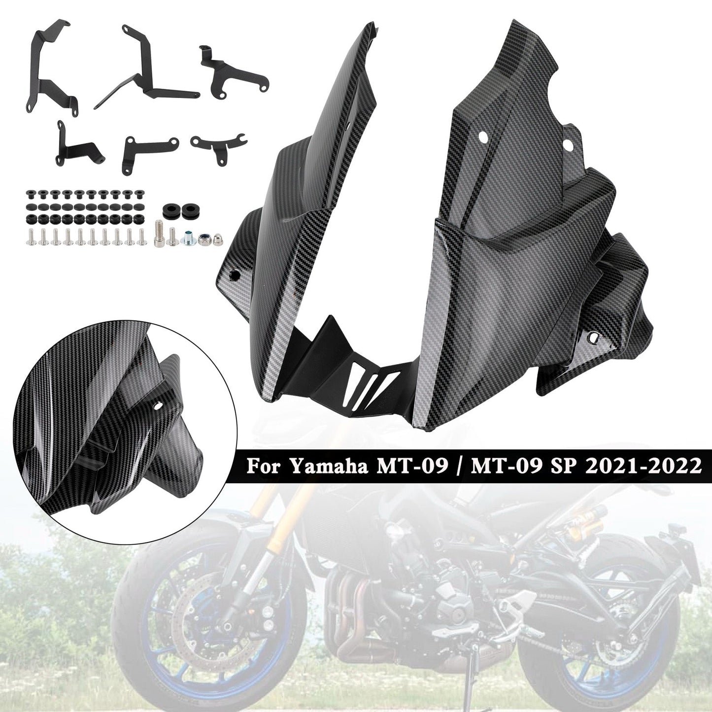 Ermax Belly Pan Lower Engine Side Fairing For Yamaha MT-09 / SP 2021-2022