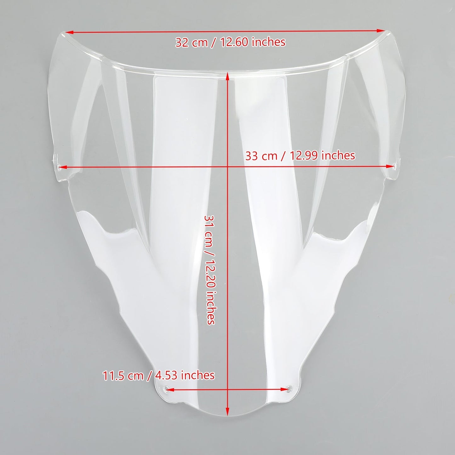 99-02 Suzuki SV400 SV650 ABS Windshield Windscreen Wind Shield Clear
